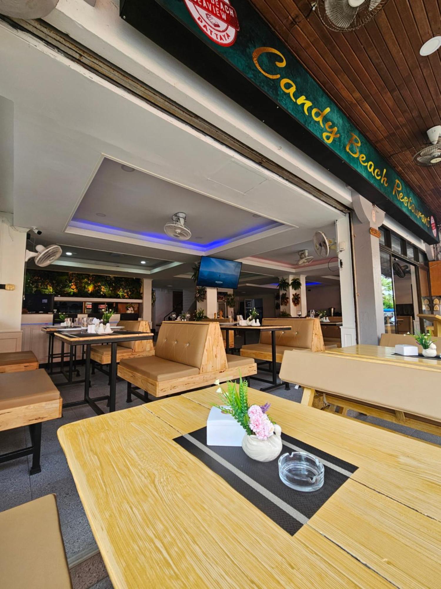 Candy Beach Seaview Jomtien Exterior foto